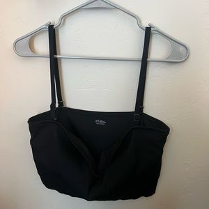 Aerie XXL black swimsuit bandeau